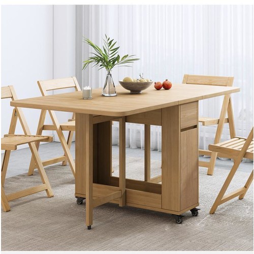 Gateleg table with chair storage store
